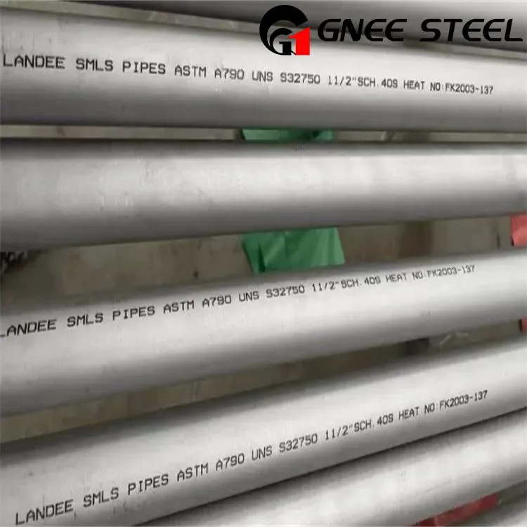 Бесшовная труба дуплексная ASTM A790 UNS S32750